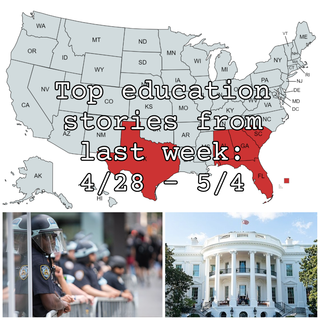 Top education stories from last week: 4/28 – 5/4